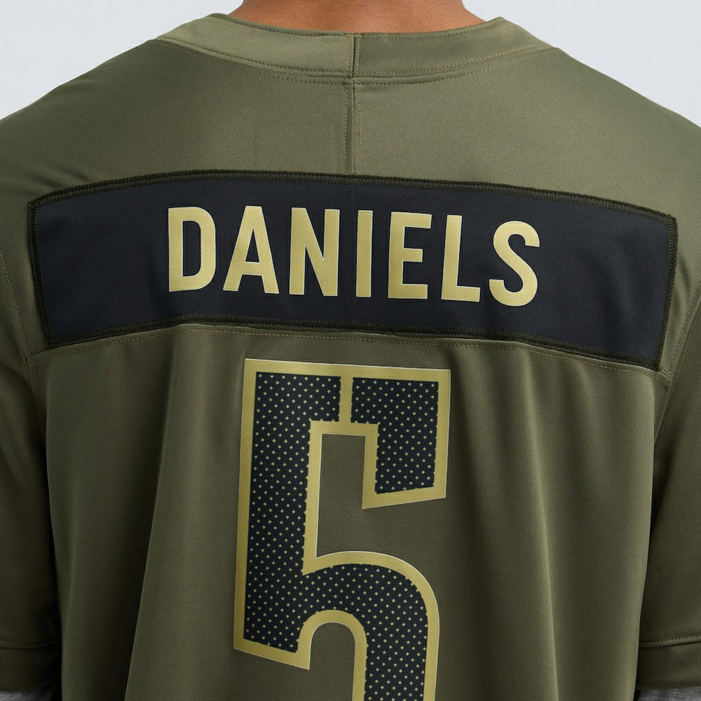 Washington Commanders Jayden Daniels  2025 Salute to Service Limited Jersey | NFL Outlet
