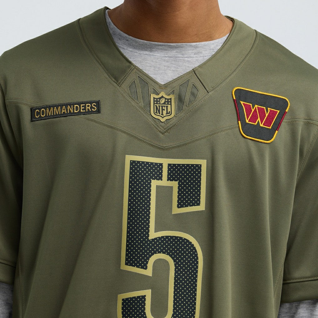 Washington Commanders Jayden Daniels  2025 Salute to Service Limited Jersey | NFL Outlet