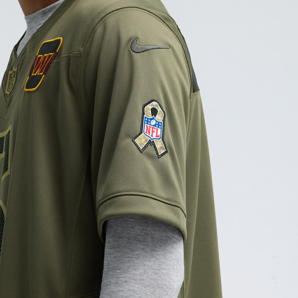 Washington Commanders Jayden Daniels  2025 Salute to Service Limited Jersey | NFL Outlet