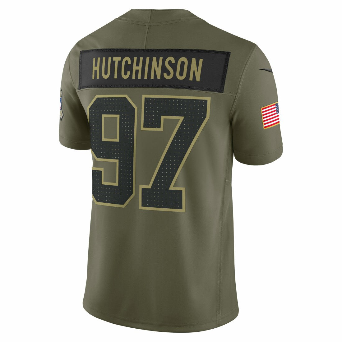 Detroit Lions Aidan Hutchinson  2025 Salute to Service Limited Jersey | NFL US