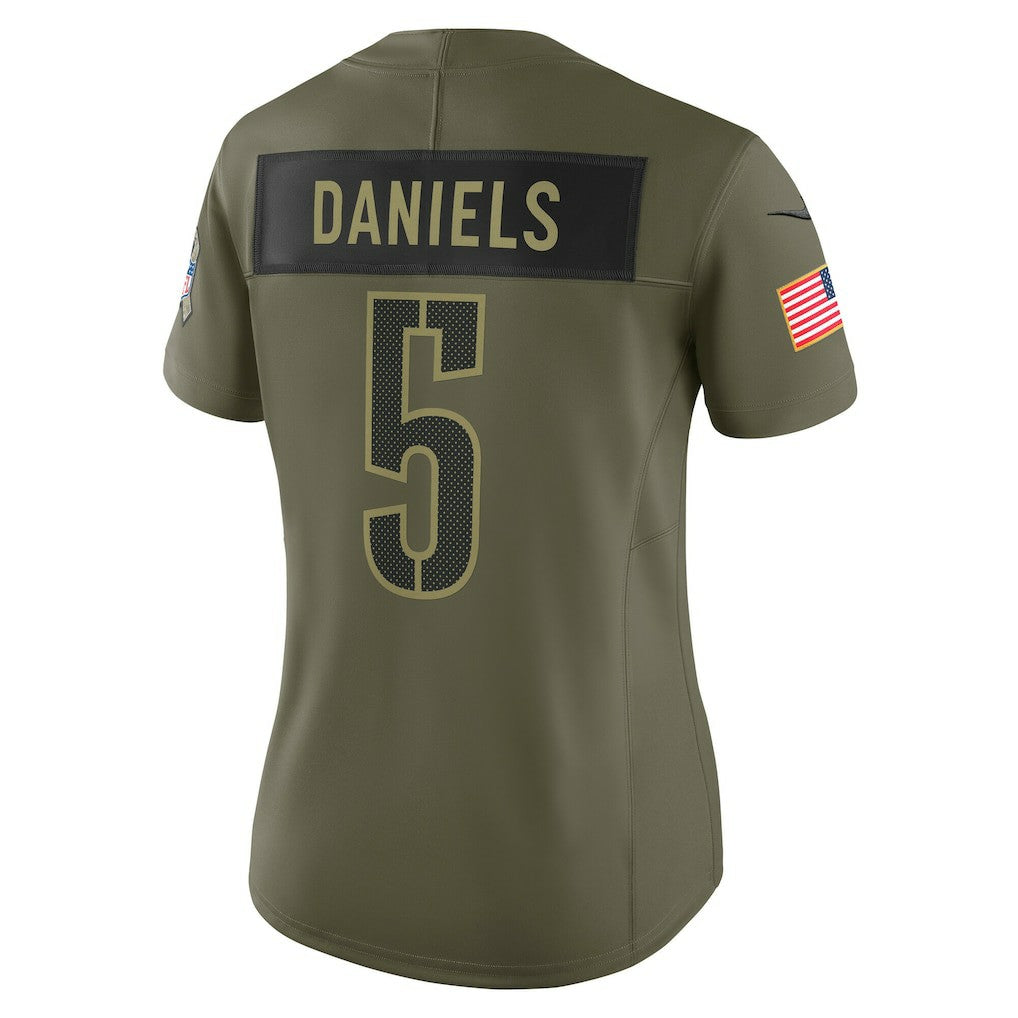 Washington Commanders Jayden Daniels  Women's 2025 Salute to Service Limited Jersey | NFL Outlet
