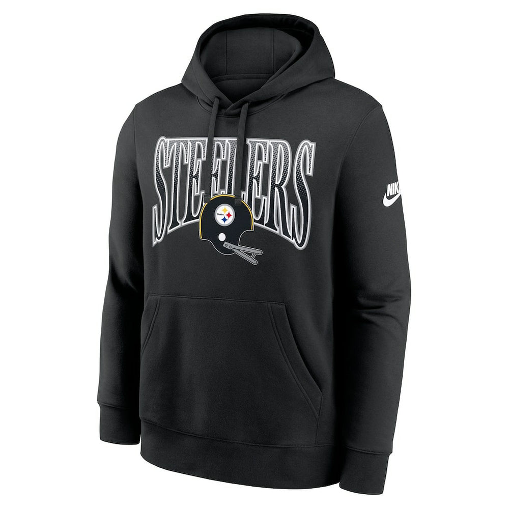 Pittsburgh Steelers Full Blitz Club Fleece Pullover Hoodie | NFL New