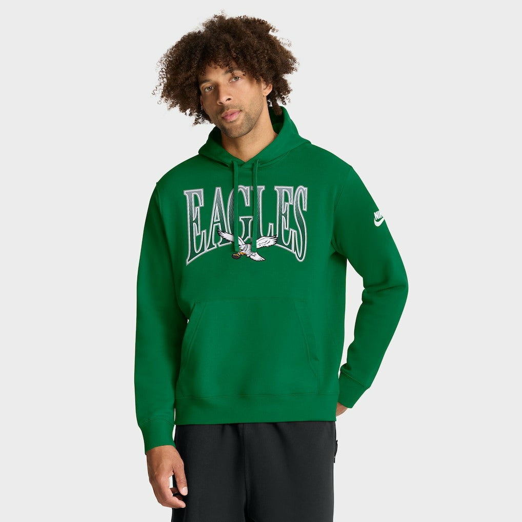 Philadelphia Eagles Full Blitz Club Fleece Pullover Hoodie | NFL Discount