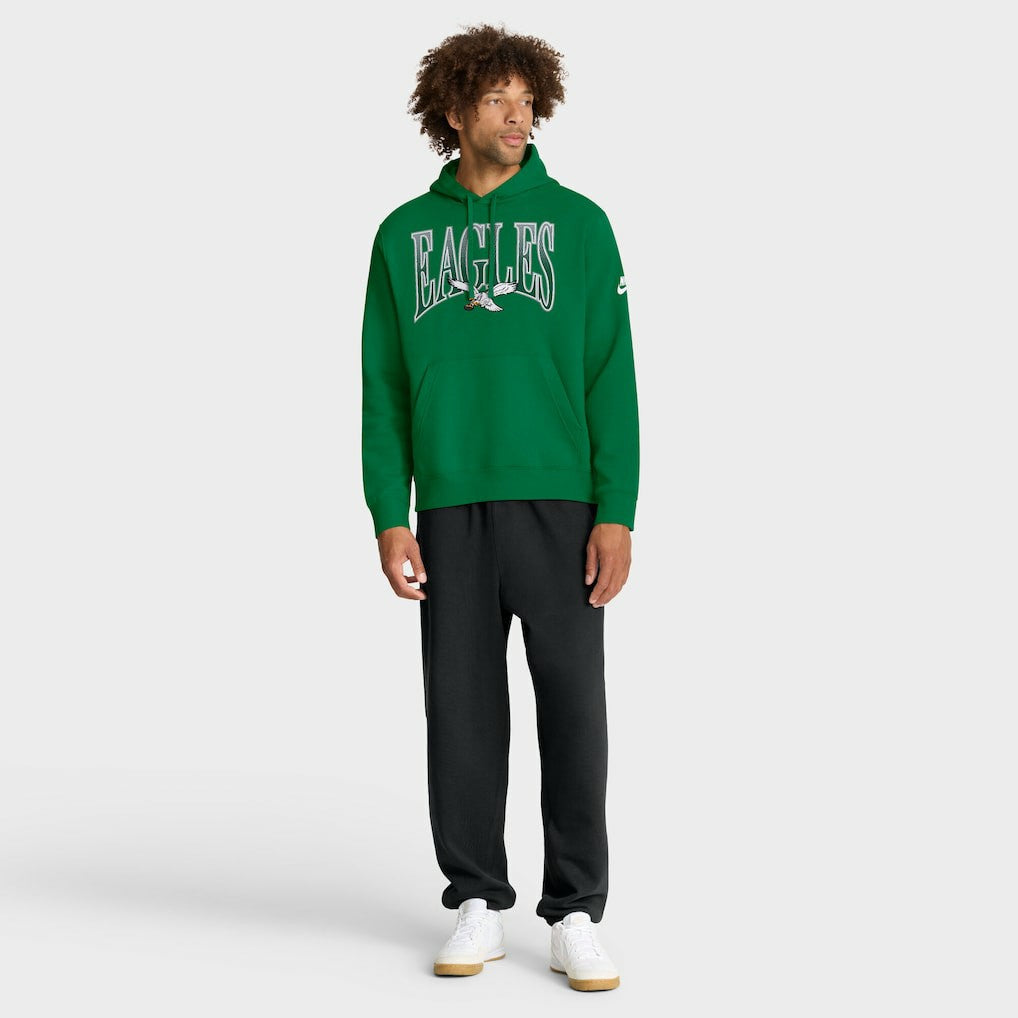Philadelphia Eagles Full Blitz Club Fleece Pullover Hoodie | NFL Discount