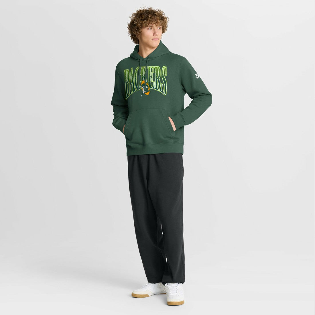 Green Bay Packers Full Blitz Club Fleece Pullover Hoodie | NFL Near me