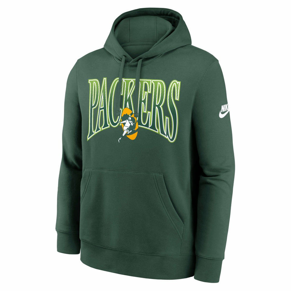 Green Bay Packers Full Blitz Club Fleece Pullover Hoodie | NFL Near me