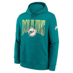 Miami Dolphins Full Blitz Club Fleece Pullover Hoodie | NFL On sale