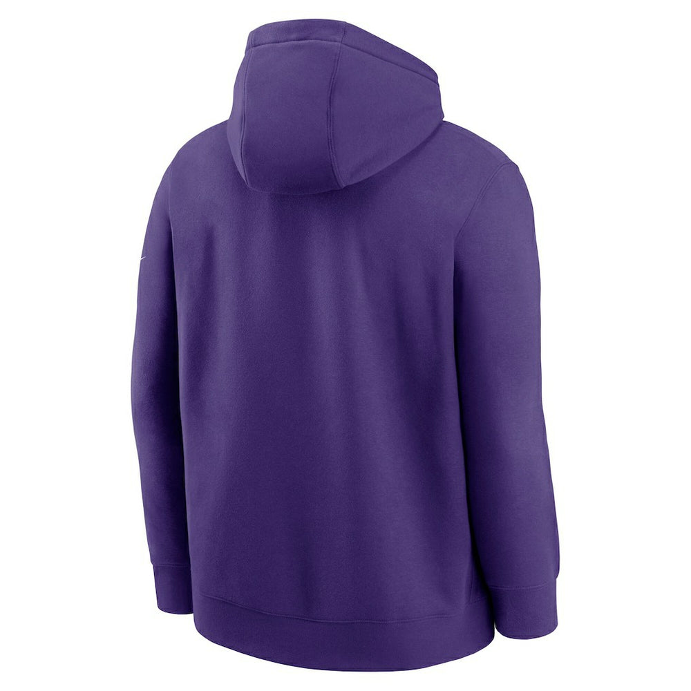 Minnesota Vikings Full Blitz Club Fleece Pullover Hoodie | NFL Hot