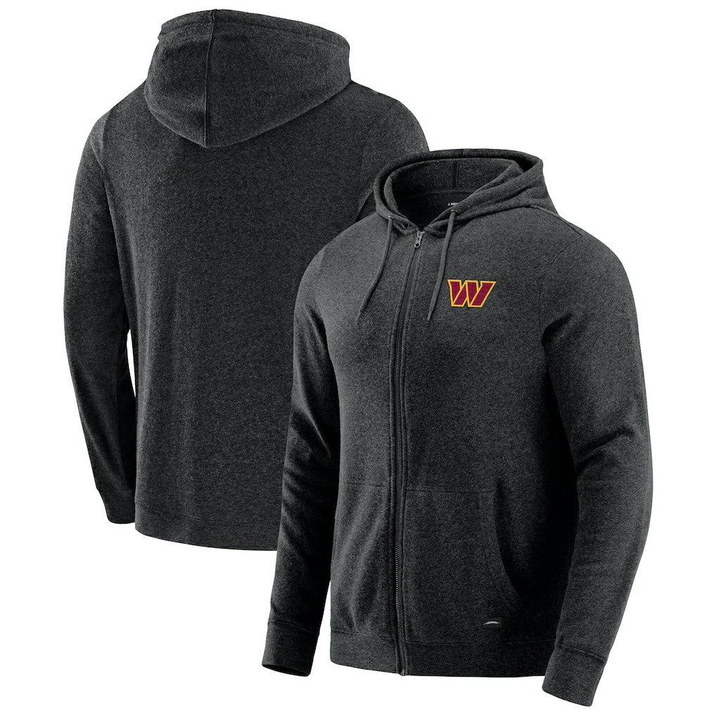 Washington Commanders J. Palmer Players Lounge Tri-Blend Full-Zip Hoodie | NFL New