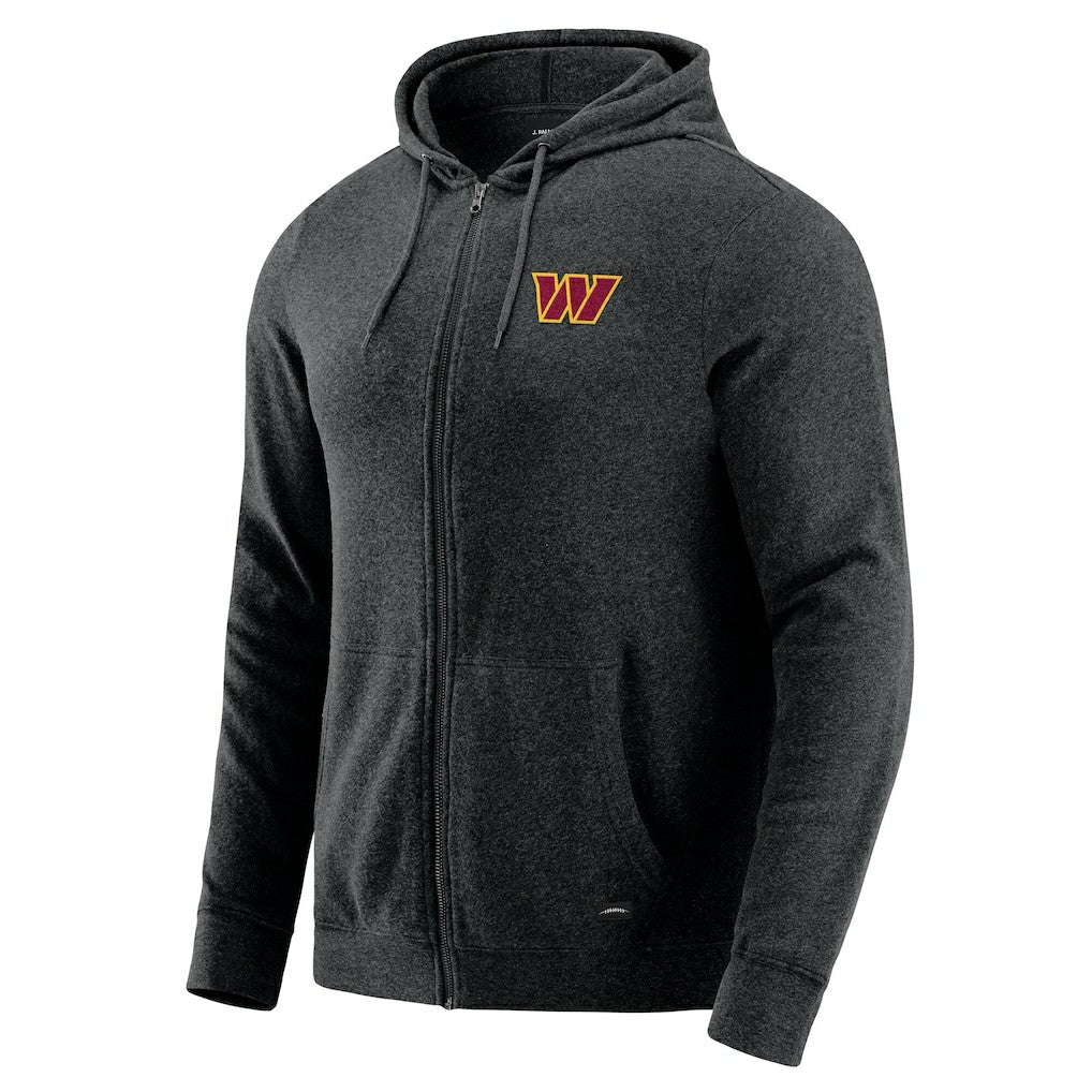 Washington Commanders J. Palmer Players Lounge Tri-Blend Full-Zip Hoodie | NFL New