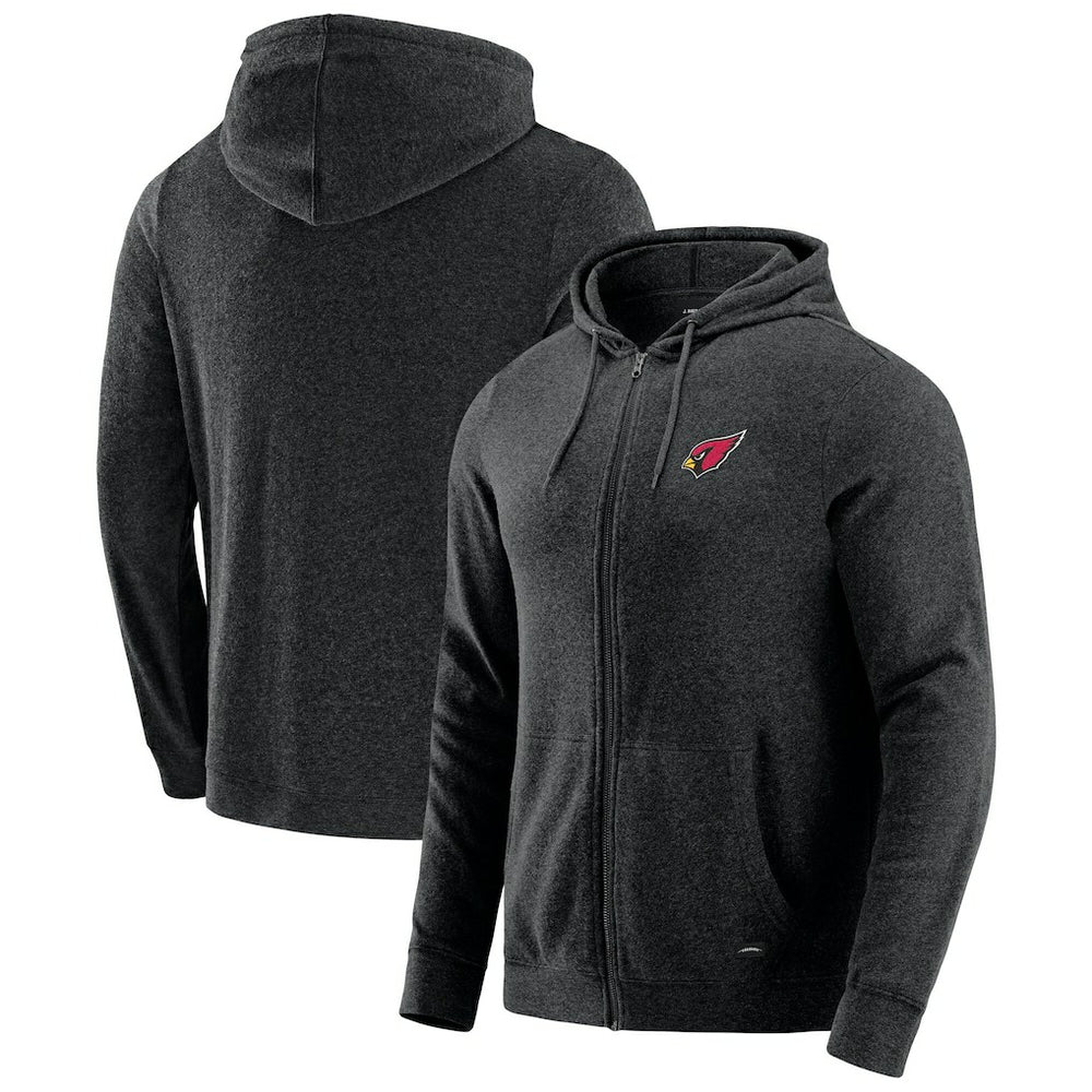 Arizona Cardinals J. Palmer Players Lounge Tri-Blend Full-Zip Hoodie | NFL Outlet