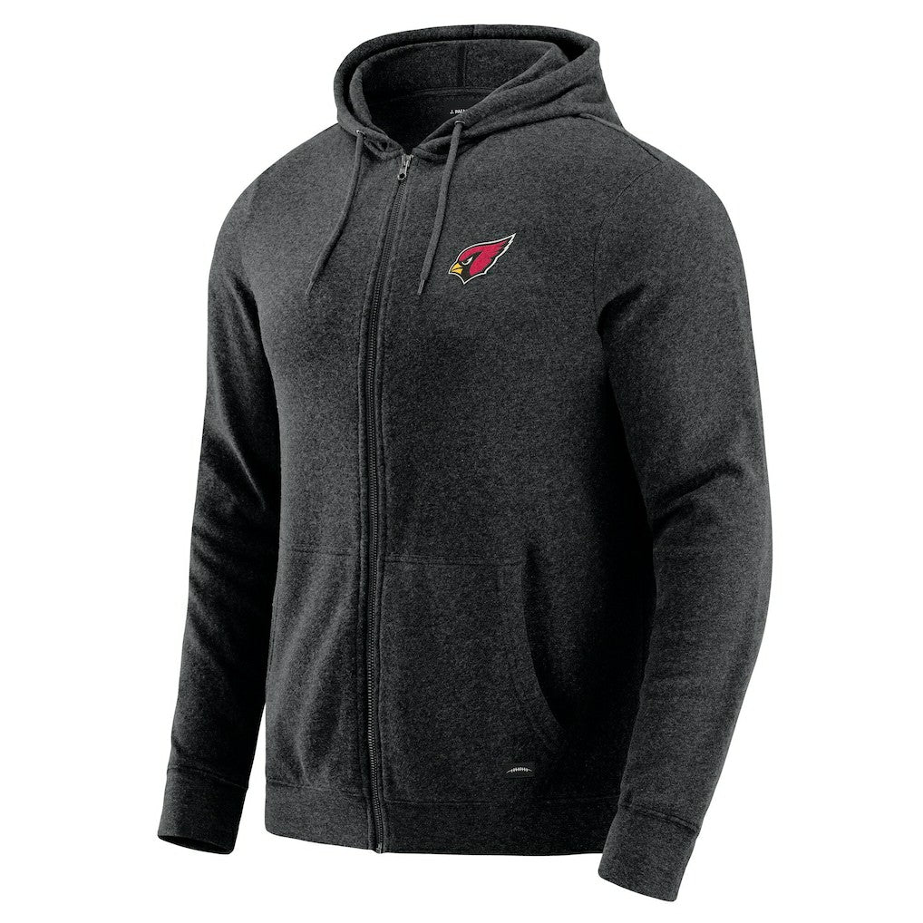 Arizona Cardinals J. Palmer Players Lounge Tri-Blend Full-Zip Hoodie | NFL Outlet