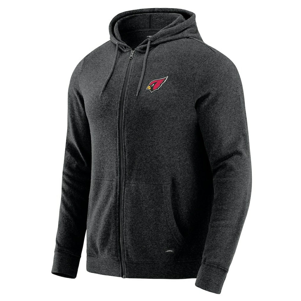 Arizona Cardinals J. Palmer Players Lounge Tri-Blend Full-Zip Hoodie | NFL Outlet