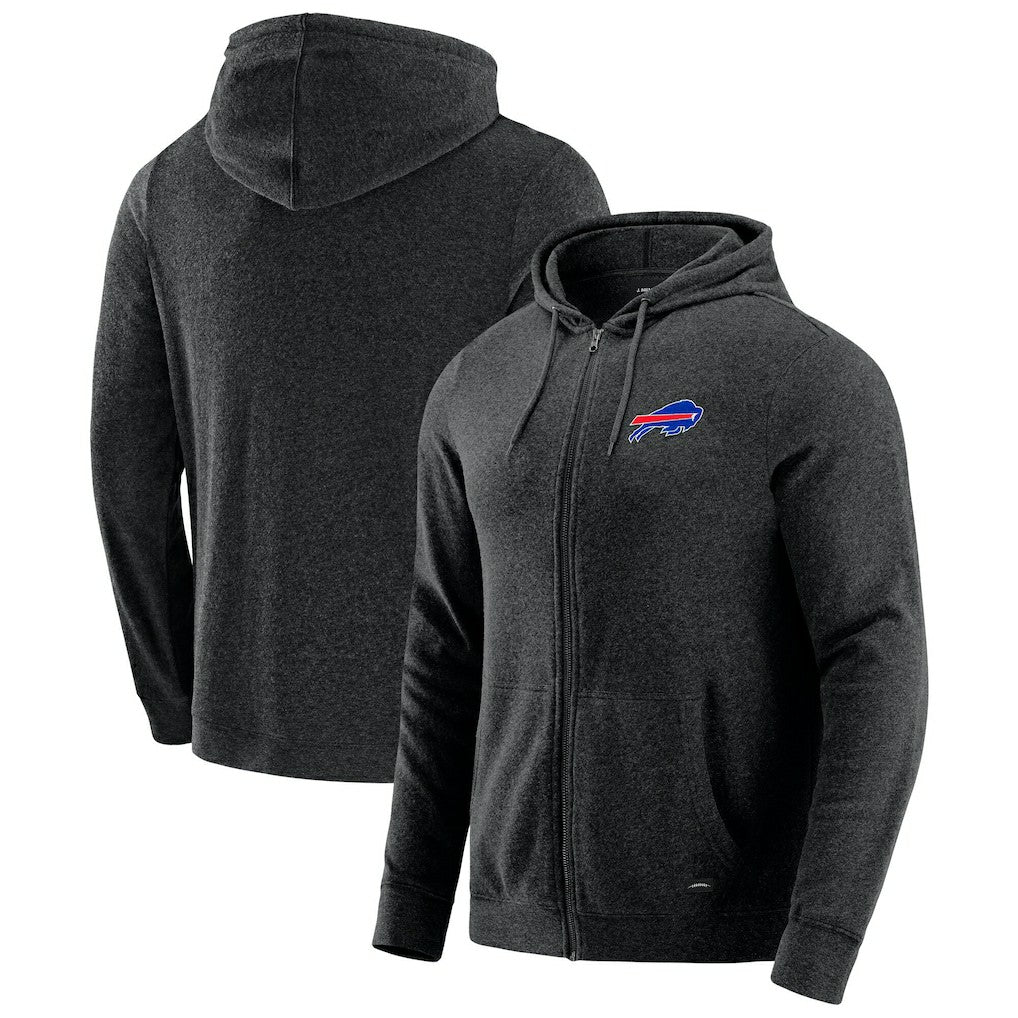 Buffalo Bills J. Palmer Players Lounge Tri-Blend Full-Zip Hoodie | NFL US