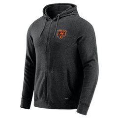 Chicago Bears J. Palmer Players Lounge Tri-Blend Full-Zip Hoodie | NFL Outlet