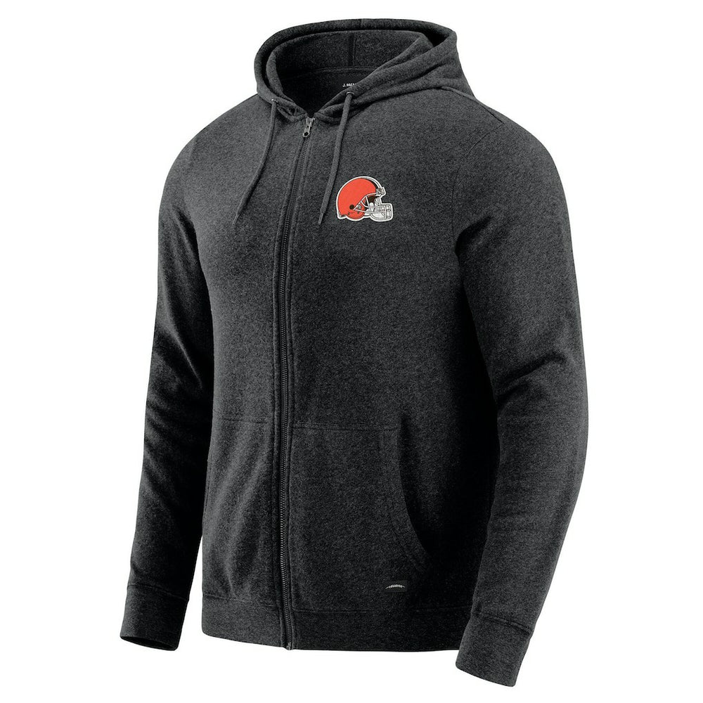 Cleveland Browns J. Palmer Players Lounge Tri-Blend Full-Zip Hoodie | NFL Outlet