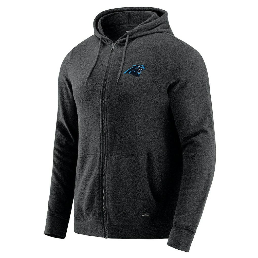 Carolina Panthers J. Palmer Players Lounge Tri-Blend Full-Zip Hoodie | NFL US