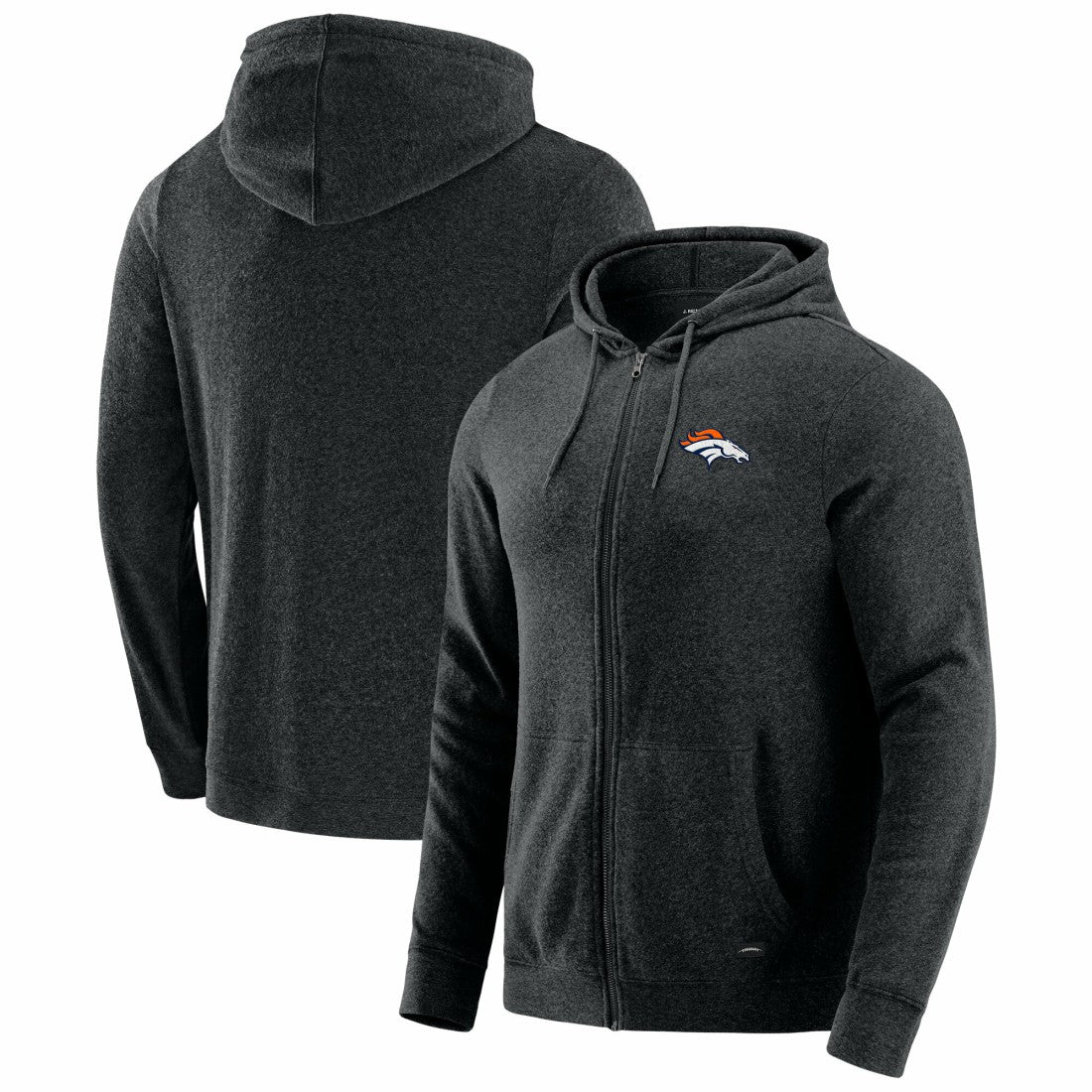 Denver Broncos J. Palmer Players Lounge Tri-Blend Full-Zip Hoodie | NFL Hot