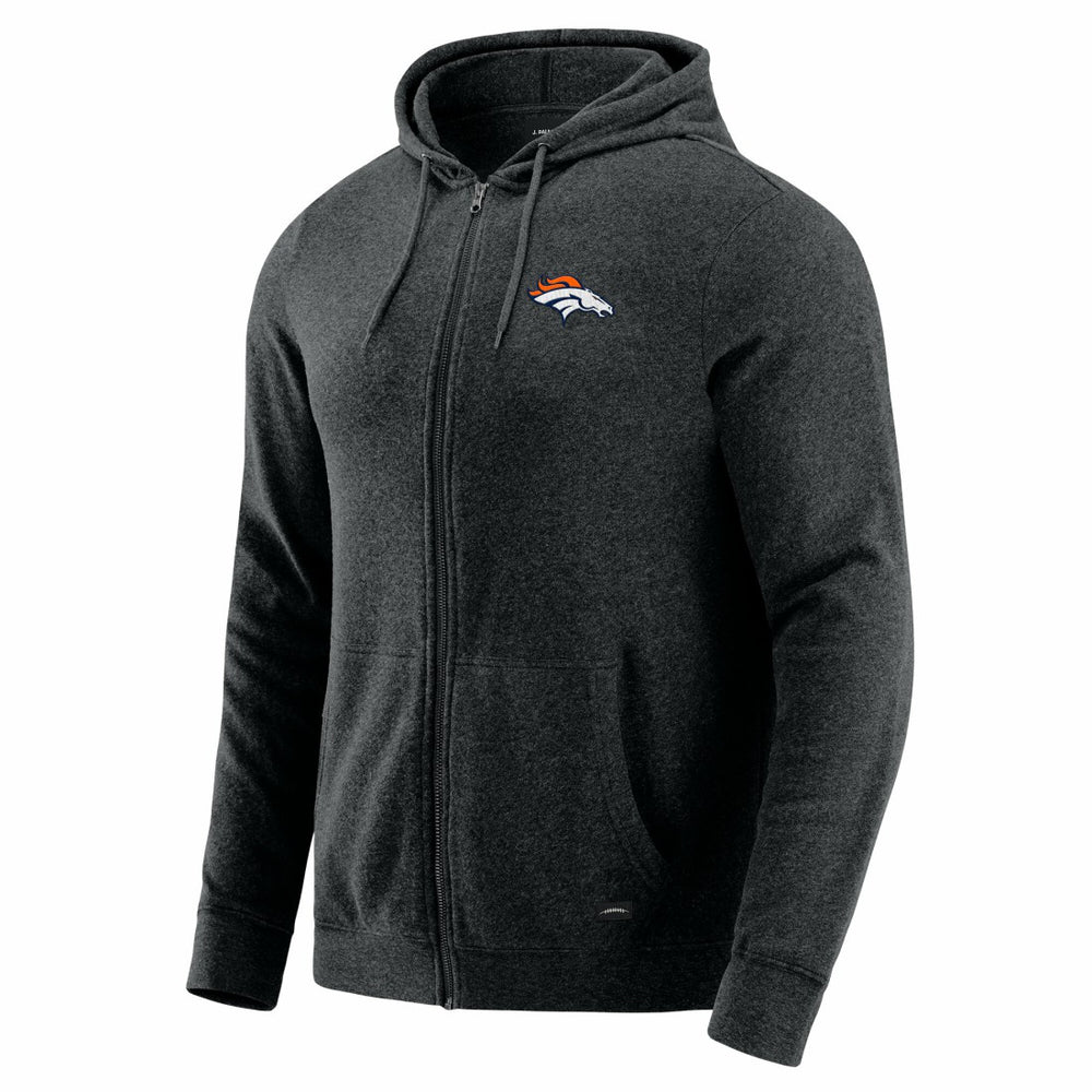 Denver Broncos J. Palmer Players Lounge Tri-Blend Full-Zip Hoodie | NFL Hot