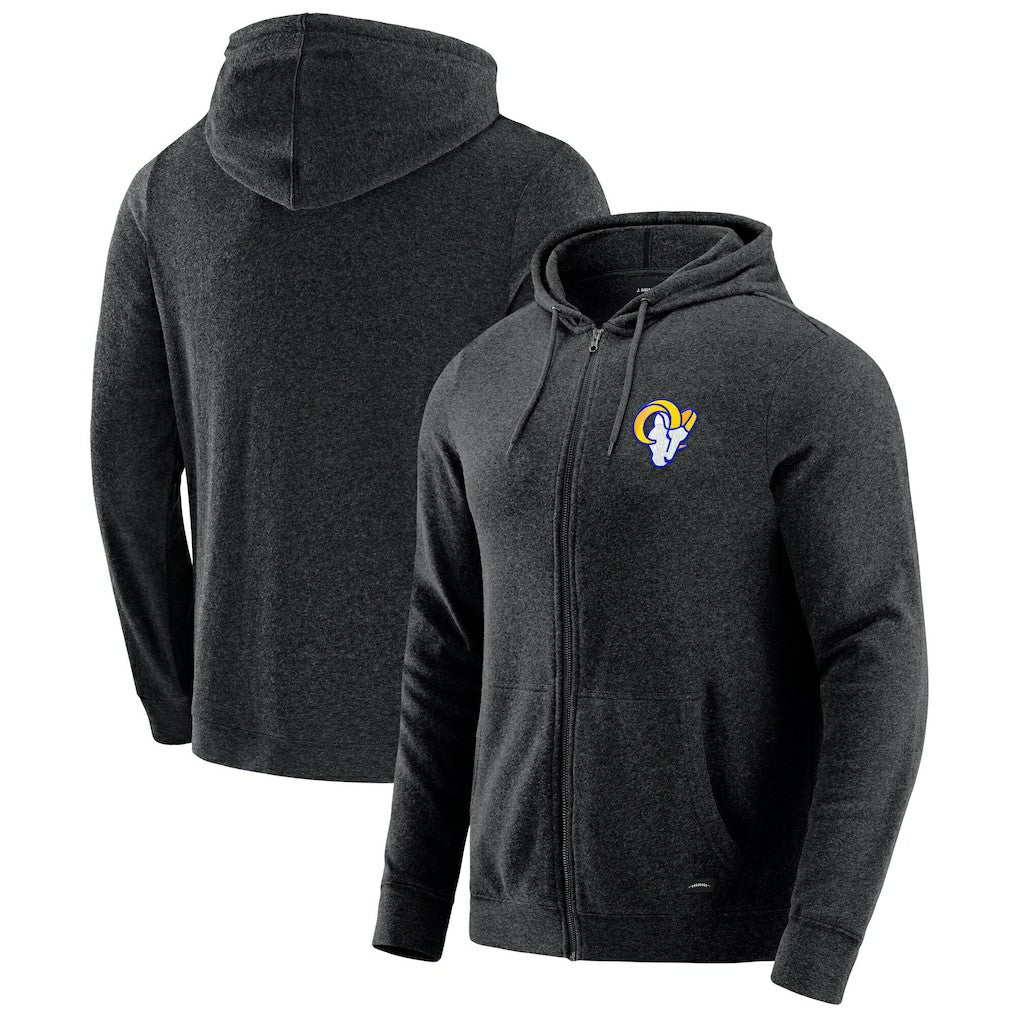 Los Angeles Rams J. Palmer Players Lounge Tri-Blend Full-Zip Hoodie | NFL Sale