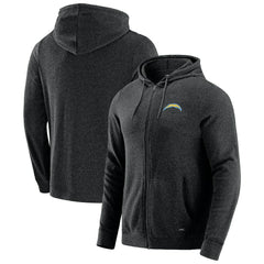 Los Angeles Chargers J. Palmer Players Lounge Tri-Blend Full-Zip Hoodie | NFL New