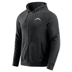 Los Angeles Chargers J. Palmer Players Lounge Tri-Blend Full-Zip Hoodie | NFL New