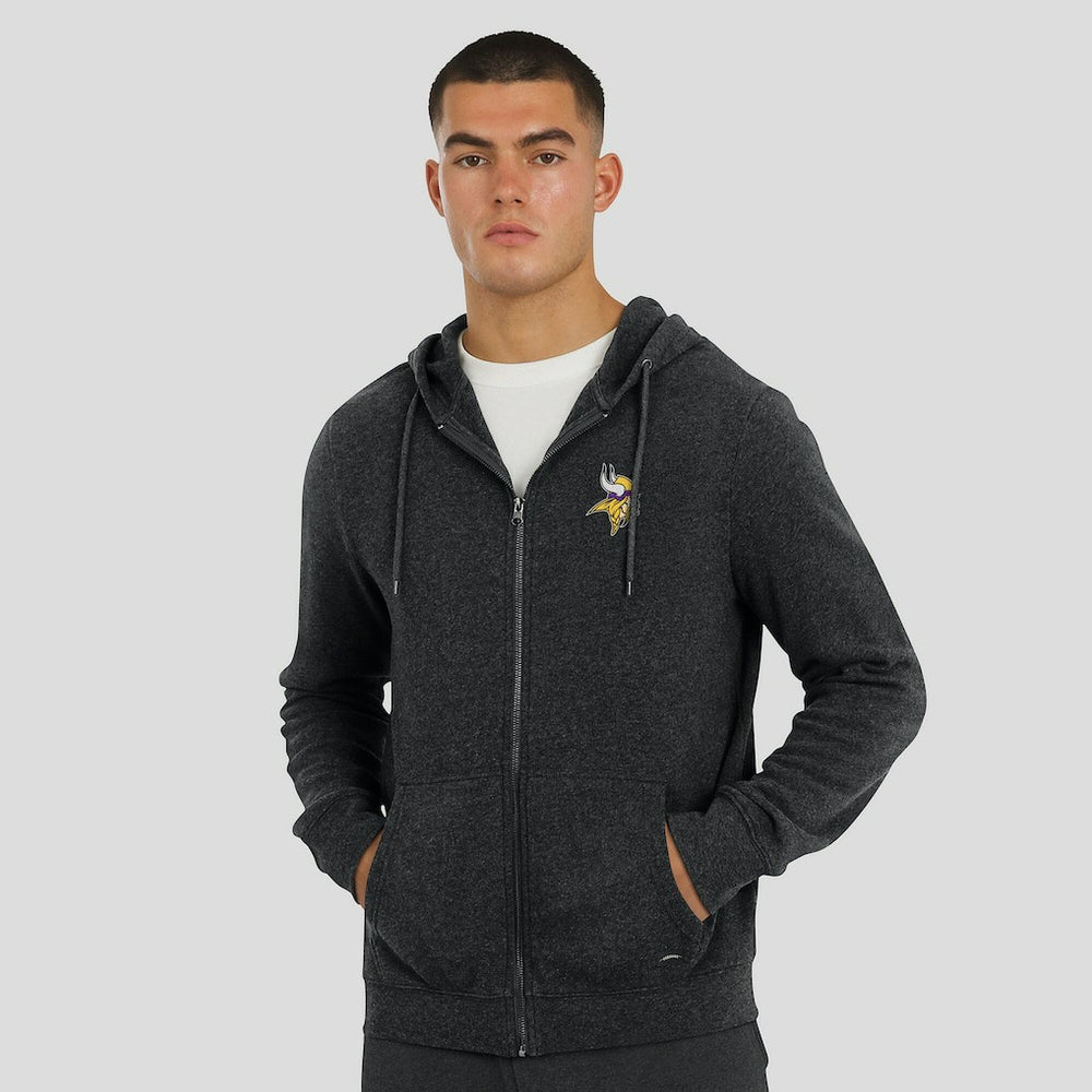 Minnesota Vikings J. Palmer Players Lounge Tri-Blend Full-Zip Hoodie | NFL Sale