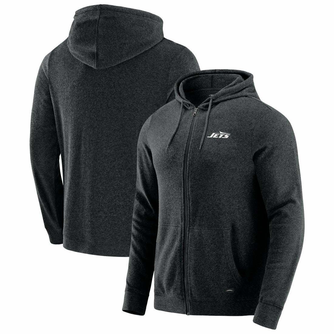 New York Jets J. Palmer Players Lounge Tri-Blend Full-Zip Hoodie | NFL Outlet
