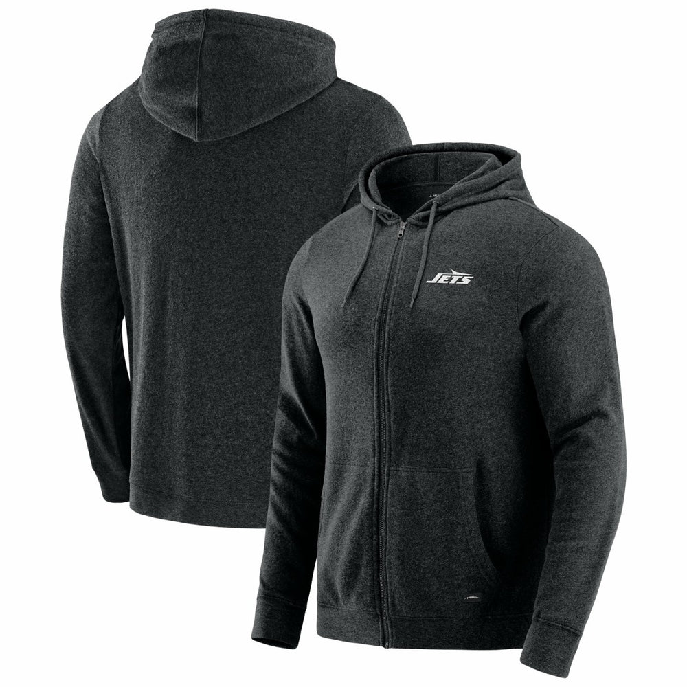 New York Jets J. Palmer Players Lounge Tri-Blend Full-Zip Hoodie | NFL Outlet