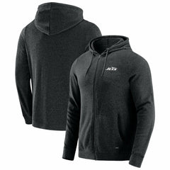 New York Jets J. Palmer Players Lounge Tri-Blend Full-Zip Hoodie | NFL Outlet