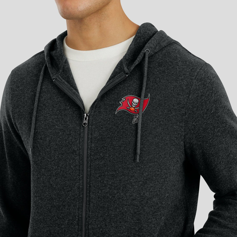 Tampa Bay Buccaneers J. Palmer Players Lounge Tri-Blend Full-Zip Hoodie | NFL New