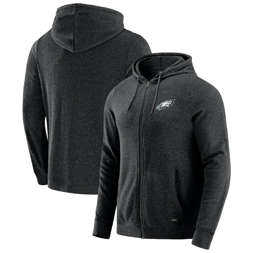 Philadelphia Eagles J. Palmer Players Lounge Tri-Blend Full-Zip Hoodie | NFL Hot
