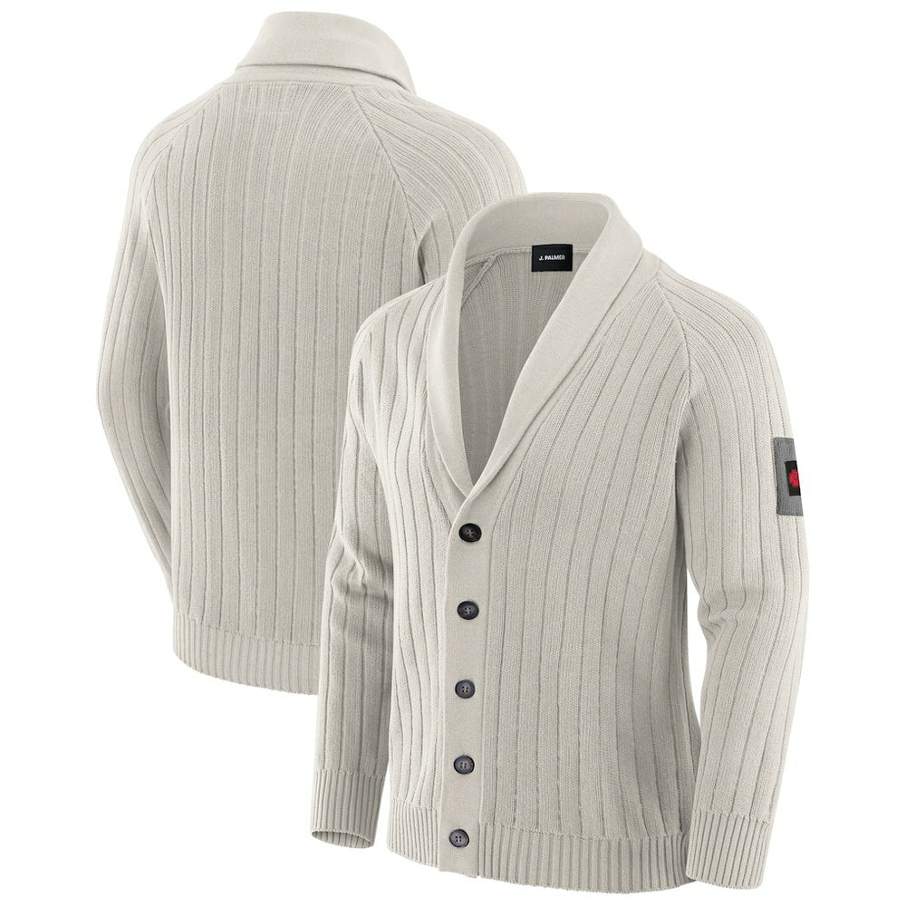 Kansas City Chiefs J. Palmer The Playmaker Cardigan Raglan Sweater | NFL Discount