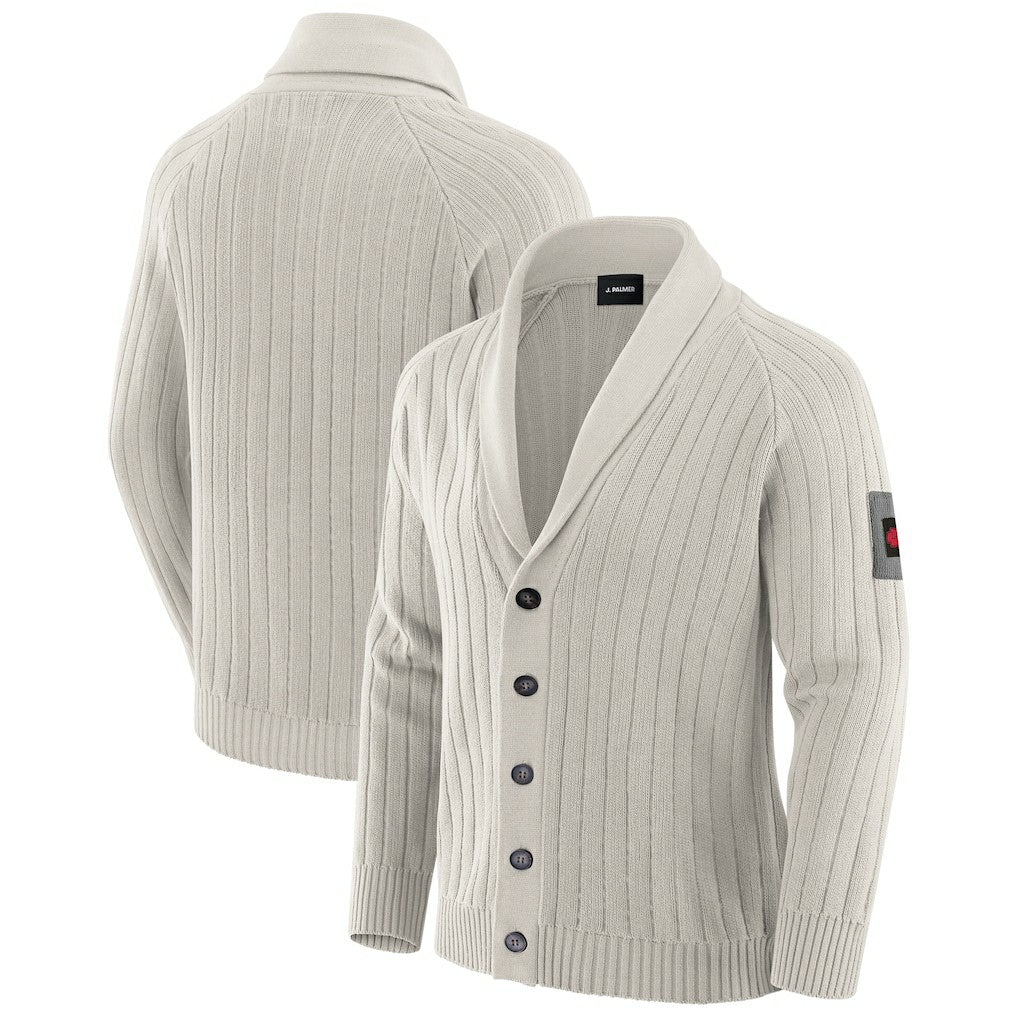 Kansas City Chiefs J. Palmer The Playmaker Cardigan Raglan Sweater | NFL Discount
