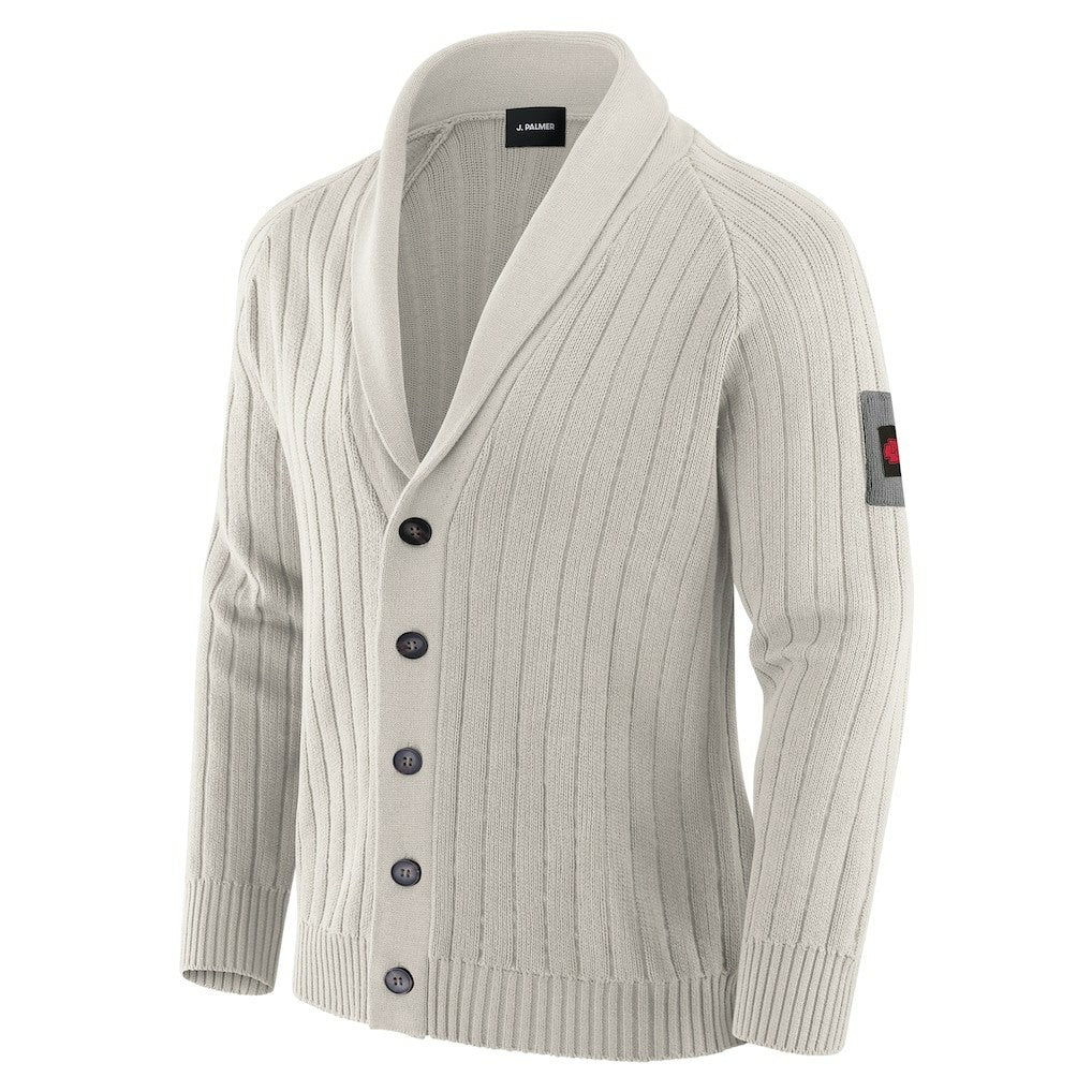 Kansas City Chiefs J. Palmer The Playmaker Cardigan Raglan Sweater | NFL Discount