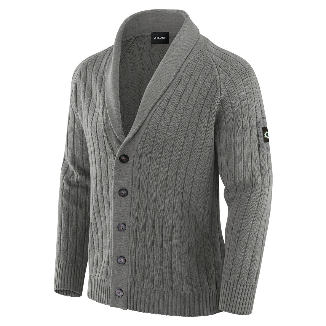 Green Bay Packers J. Palmer The Playmaker Cardigan Raglan Sweater | NFL Near me