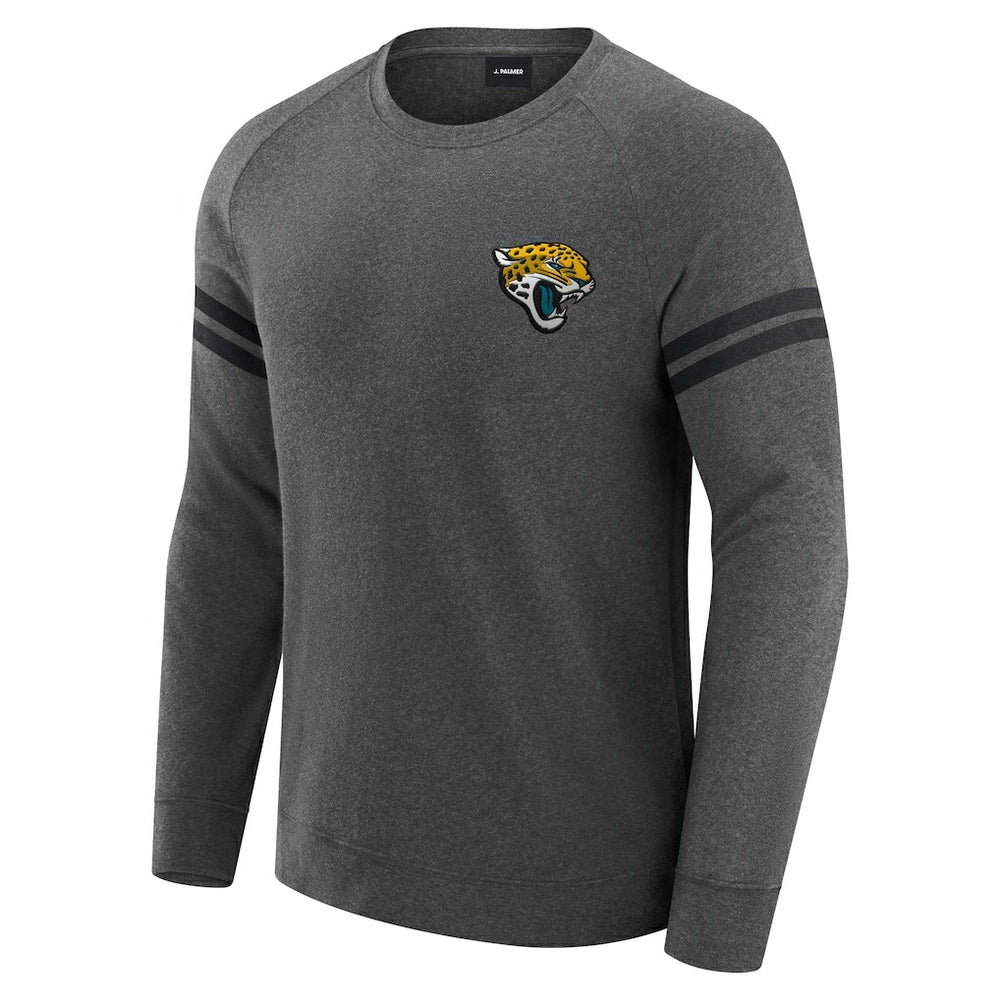 Jacksonville Jaguars J. Palmer Players Lounge Raglan Tri-Blend Sweatshirt | NFL Outlet