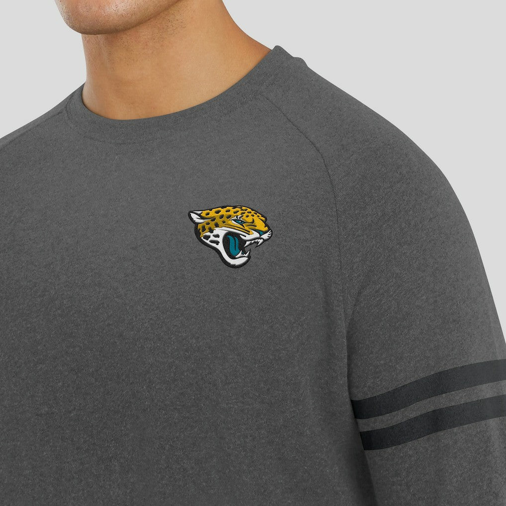 Jacksonville Jaguars J. Palmer Players Lounge Raglan Tri-Blend Sweatshirt | NFL Outlet