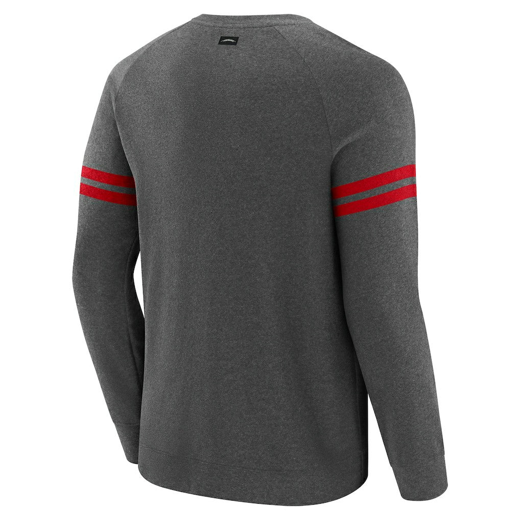 Atlanta Falcons J. Palmer Players Lounge Raglan Tri-Blend Sweatshirt | NFL Sale