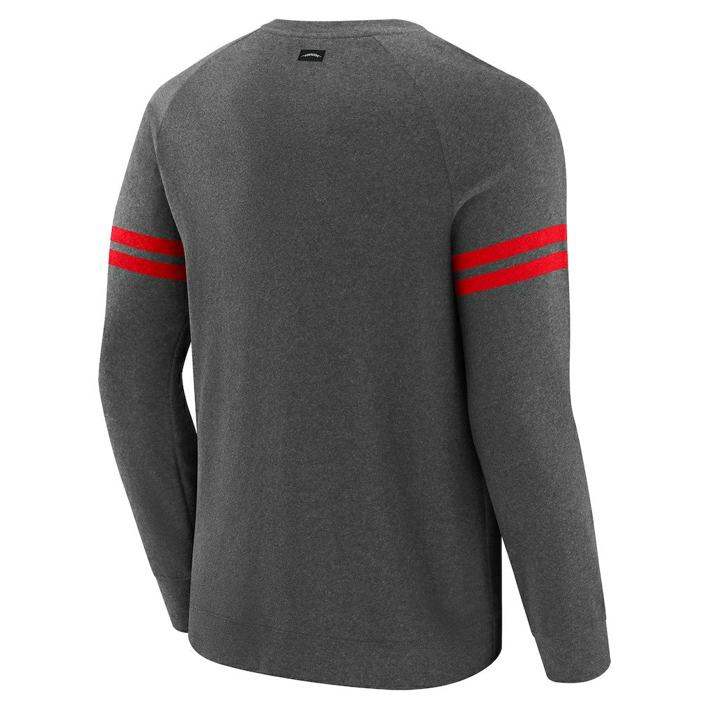 Kansas City Chiefs J. Palmer Players Lounge Raglan Tri-Blend Sweatshirt | NFL Online
