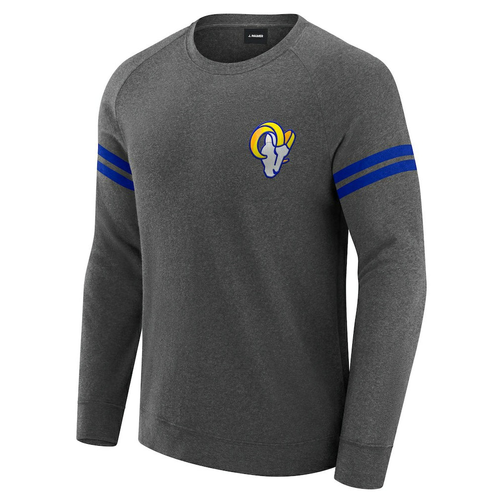Los Angeles Rams J. Palmer Players Lounge Raglan Tri-Blend Sweatshirt | NFL Discount