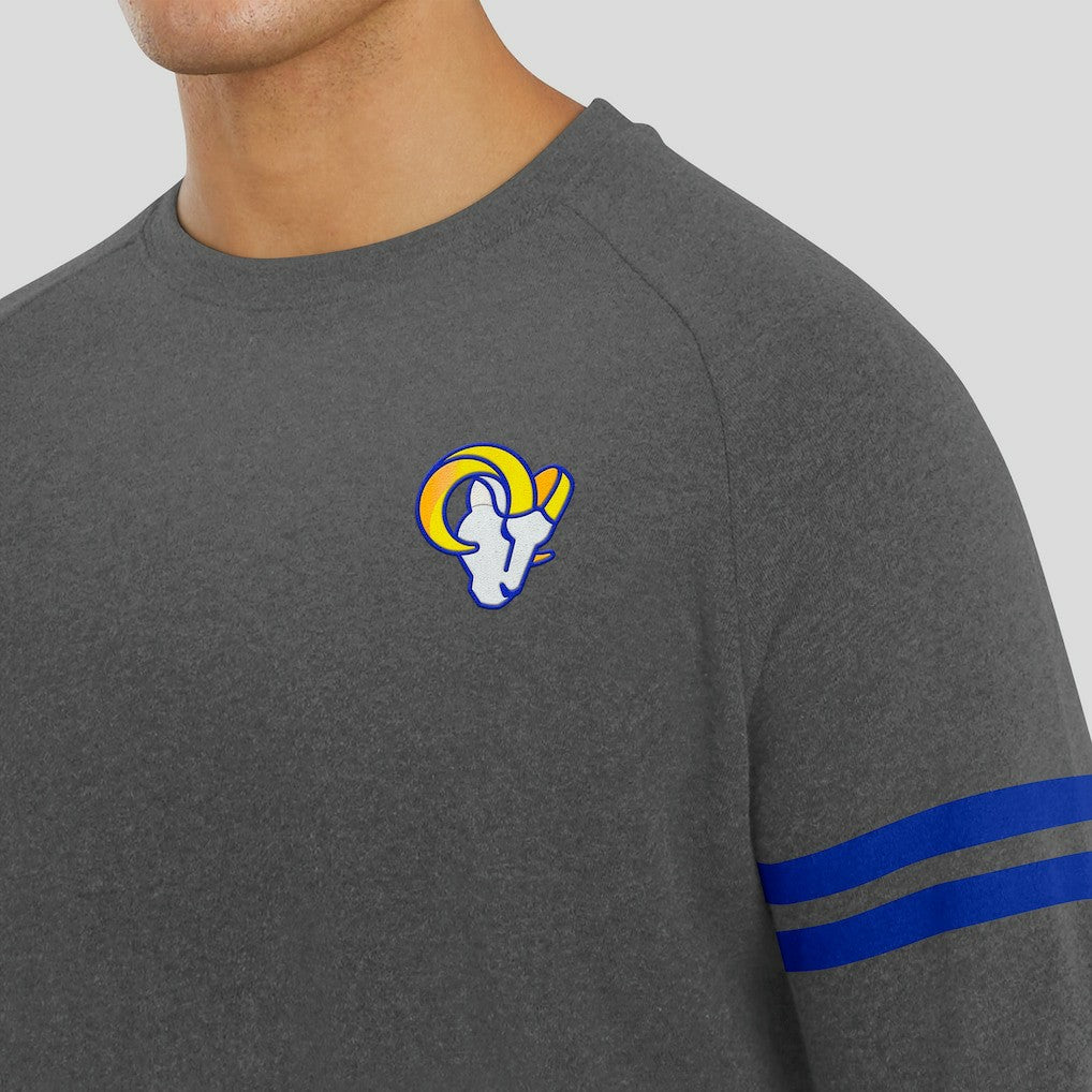 Los Angeles Rams J. Palmer Players Lounge Raglan Tri-Blend Sweatshirt | NFL Discount