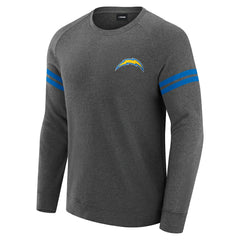Los Angeles Chargers J. Palmer Players Lounge Raglan Tri-Blend Sweatshirt | NFL Discount