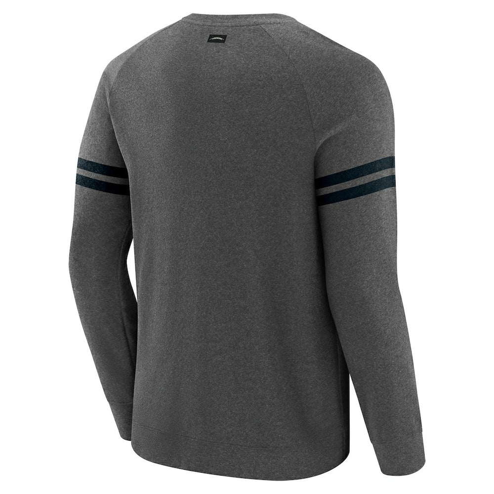 Carolina Panthers J. Palmer Players Lounge Raglan Tri-Blend Sweatshirt | NFL Outlet
