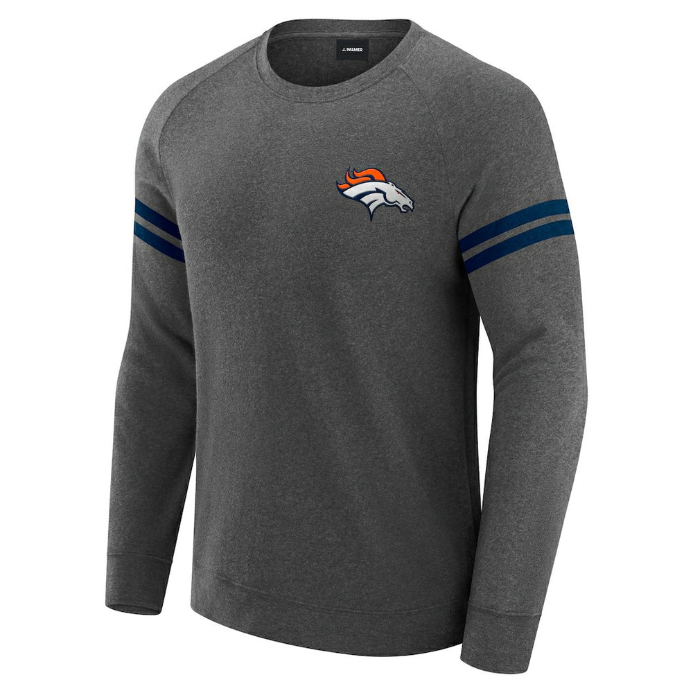 Denver Broncos J. Palmer Players Lounge Raglan Tri-Blend Sweatshirt | NFL Near me