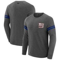 New York Giants J. Palmer Players Lounge Raglan Tri-Blend Sweatshirt | NFL Hot