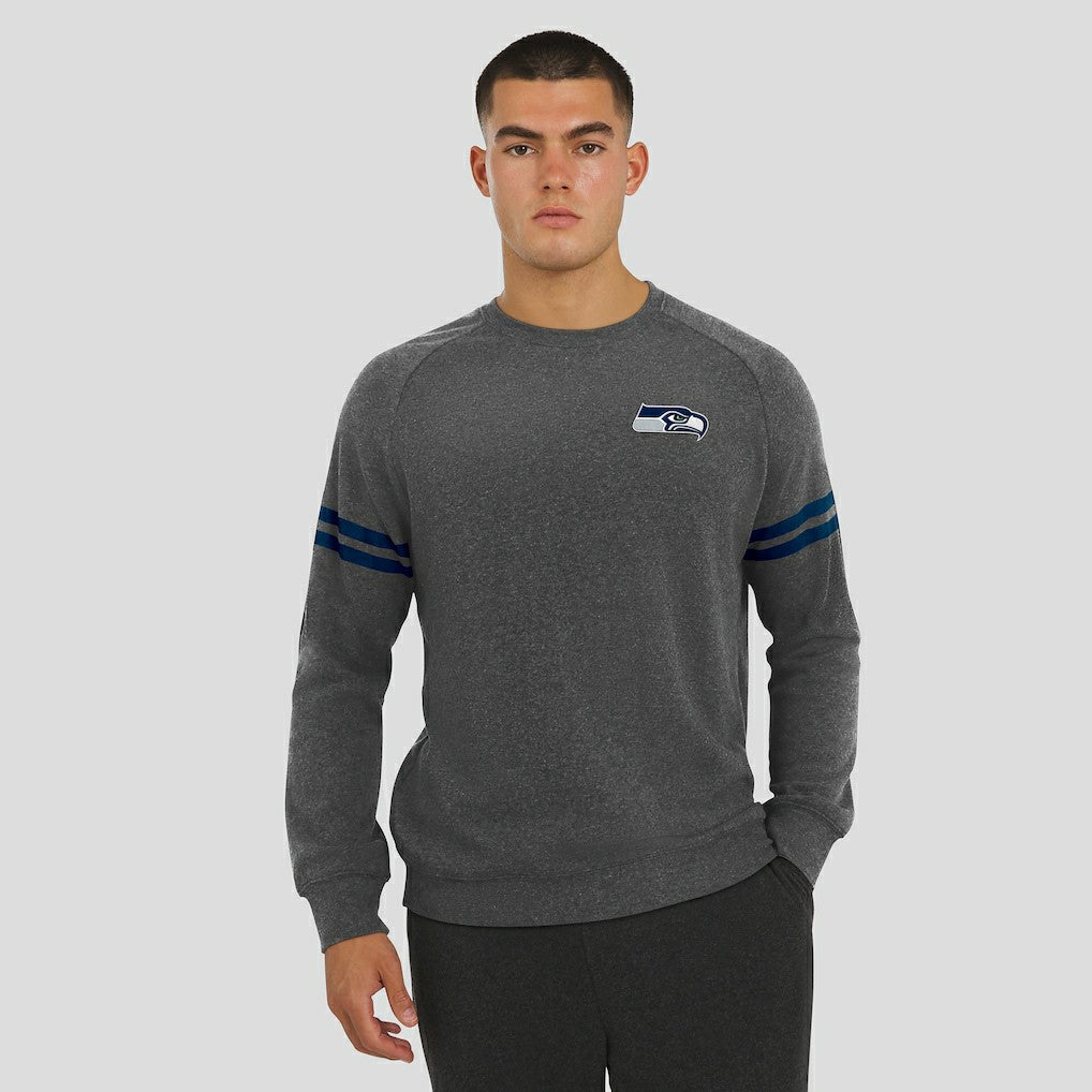 Seattle Seahawks J. Palmer Players Lounge Raglan Tri-Blend Sweatshirt | NFL Hot