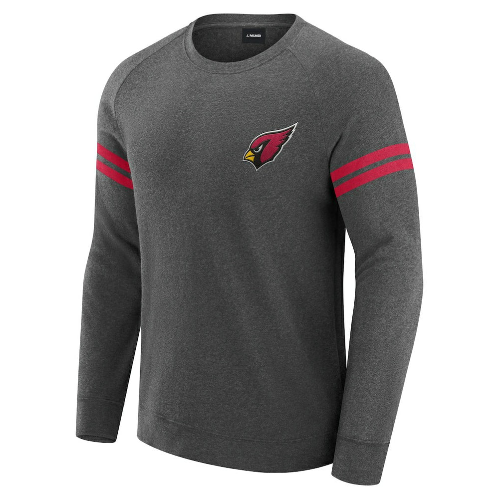 Arizona Cardinals J. Palmer Players Lounge Raglan Tri-Blend Sweatshirt | NFL Online