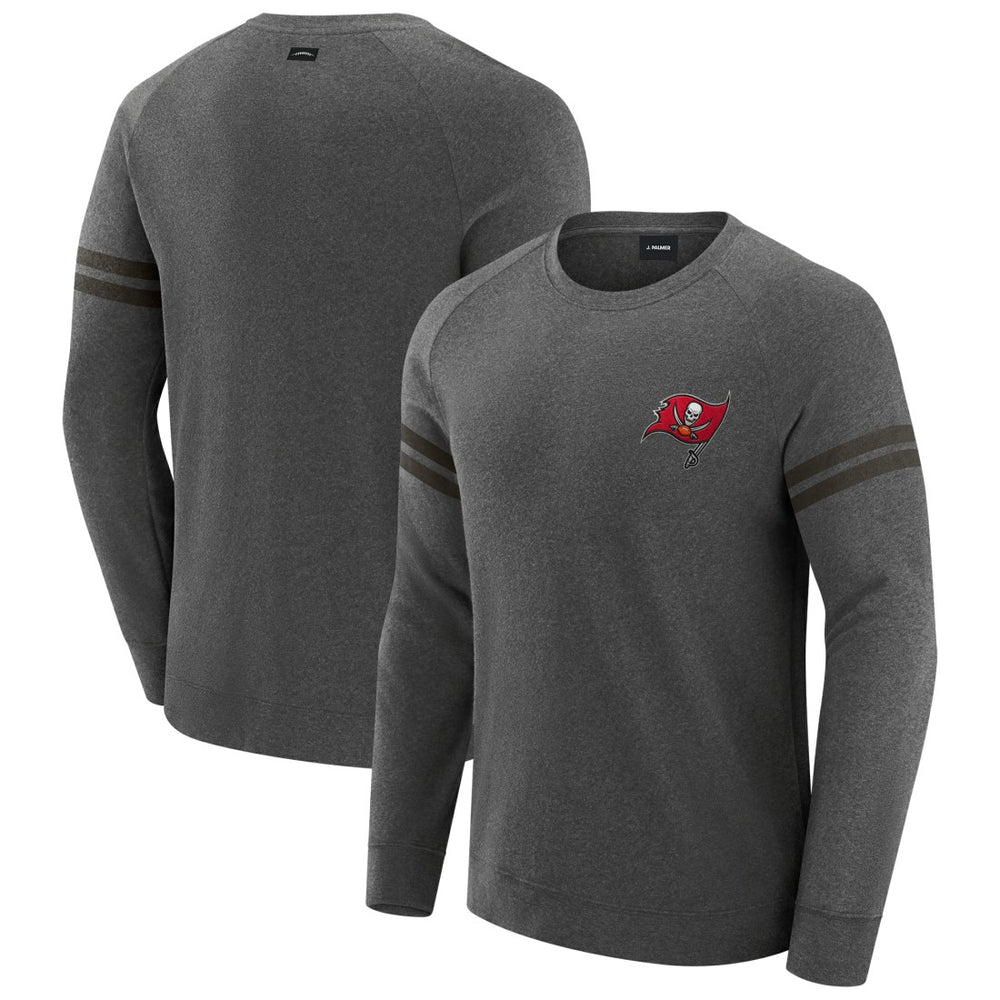 Tampa Bay Buccaneers J. Palmer Players Lounge Raglan Tri-Blend Sweatshirt | NFL Discount