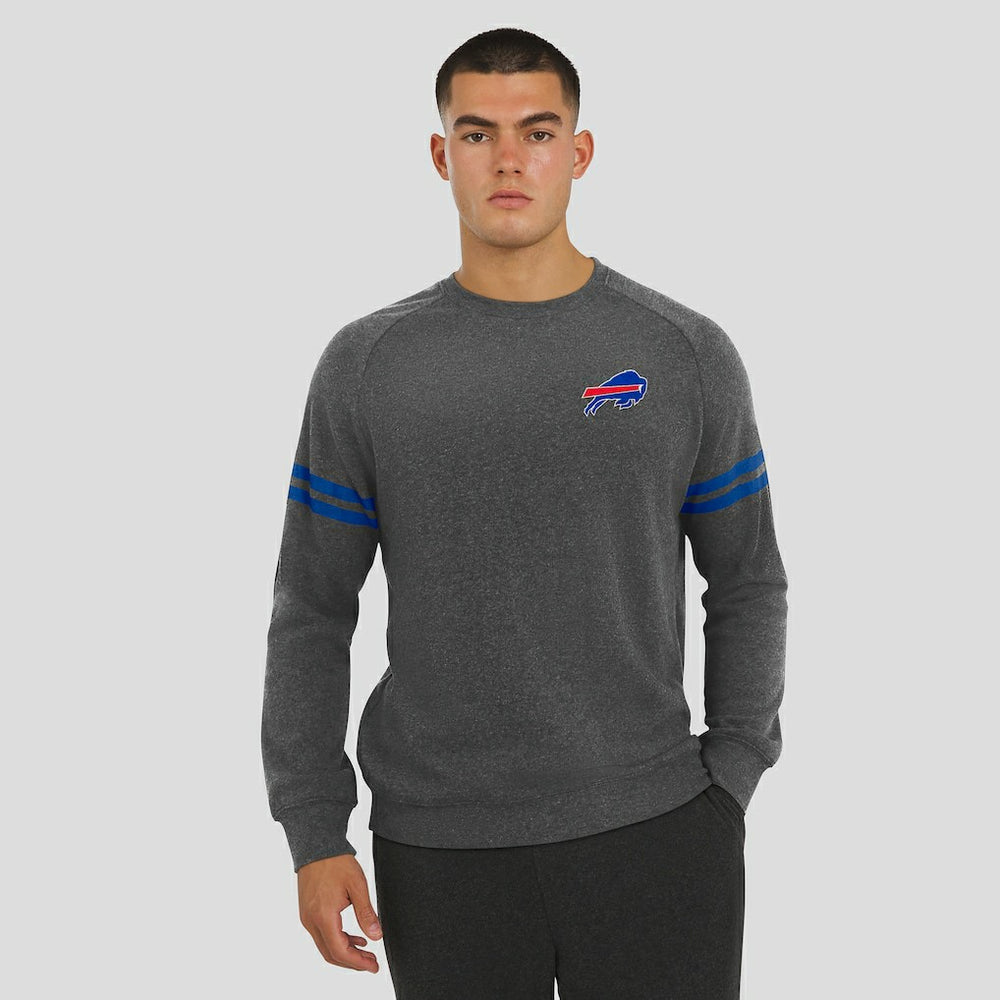Buffalo Bills J. Palmer Players Lounge Raglan Tri-Blend Sweatshirt | NFL Online